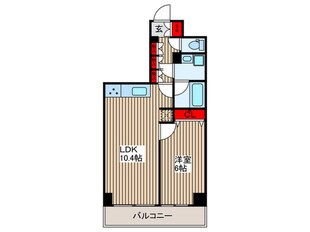 ＧＥＮＯＶＩＡ鐘ヶ淵の物件間取画像